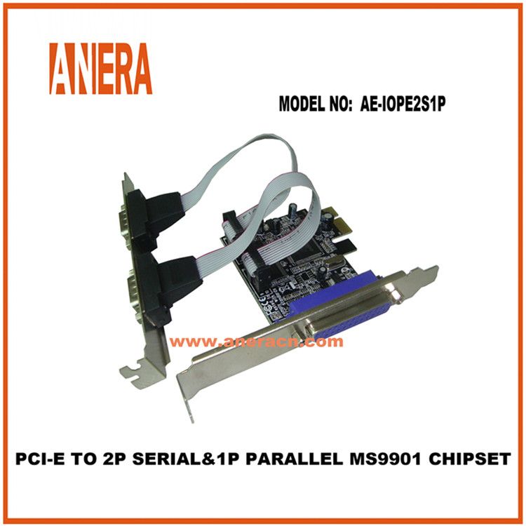 PCI-E TO 2PORT SERIAL &amp; 1PORT PARALLEL MS9901 CHIPSET