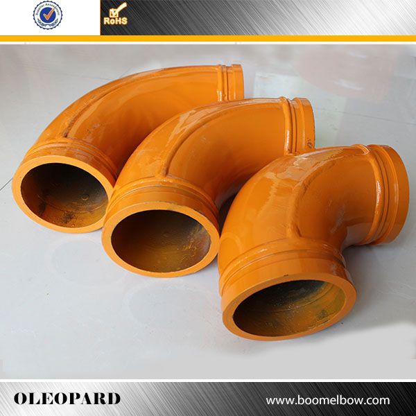 DN125 Twin wall Concrete Pump Pipe Elbow