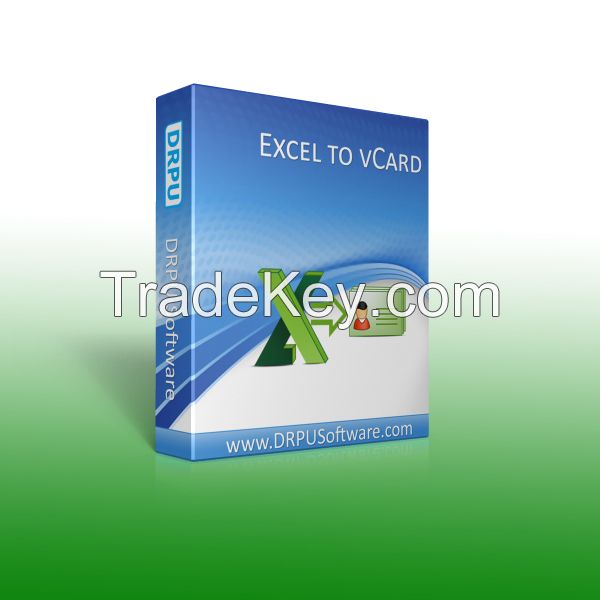 DRPU Excel to vCard Converter Software