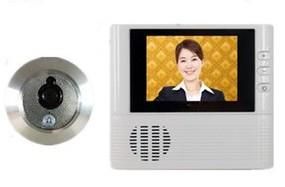 2.8" TFT-LCD red colour door viewer camera with function of 100 photos