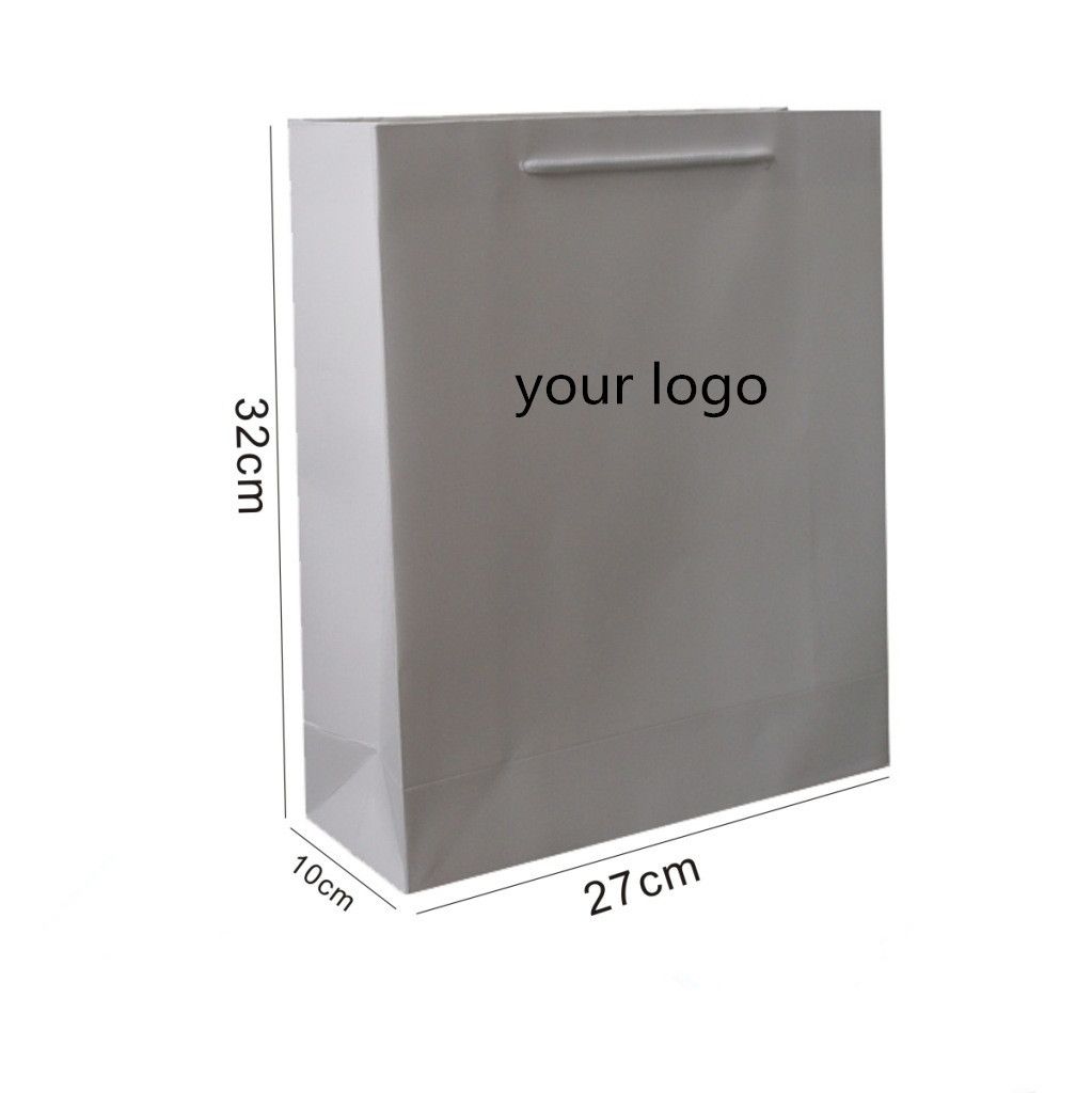 shopping paper bag printing with your logo Recycled Paper