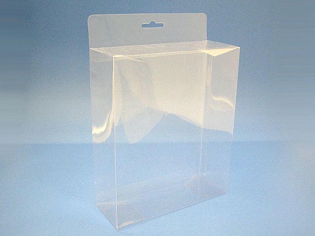 Unique Soft Crease PVC plastic boxes with UV printing 