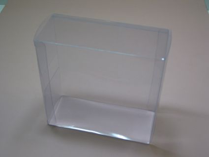 Unique Soft Crease PVC plastic boxes with UV printing