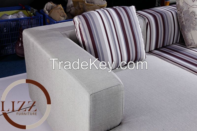 Europe and Franch Modern Home  Furniture Living Room Top  Fabric Sofa A.F.888