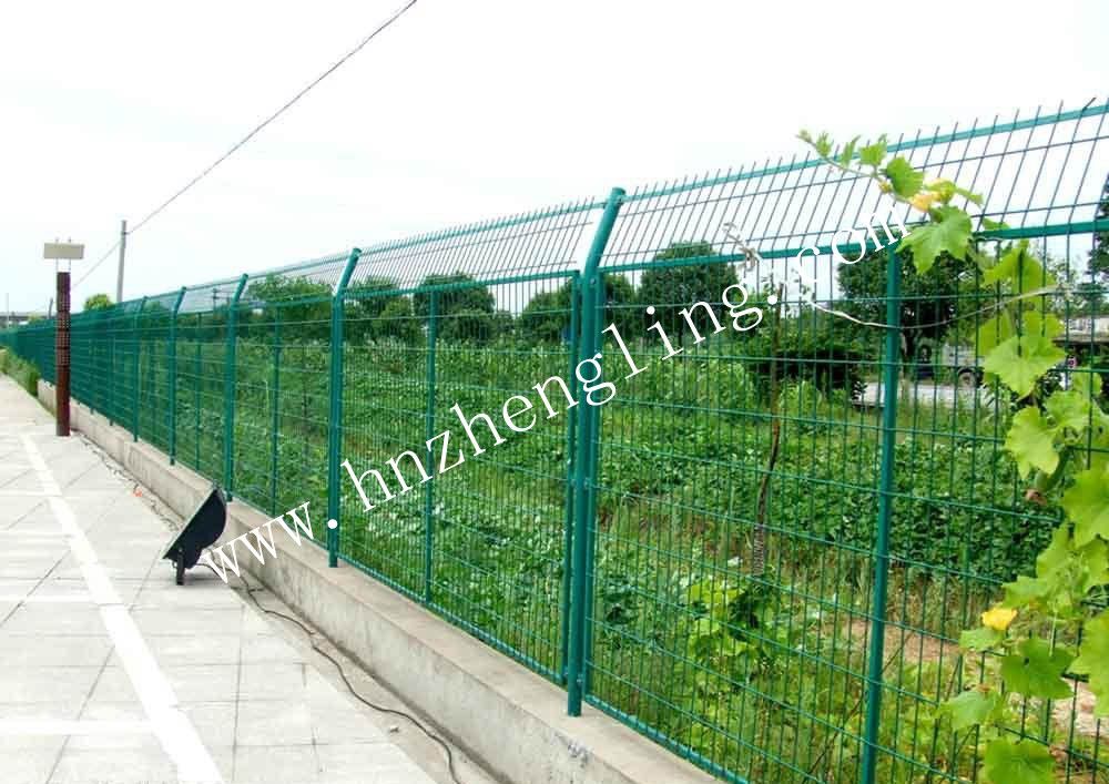 wire mesh security framework fence netting for high way airport