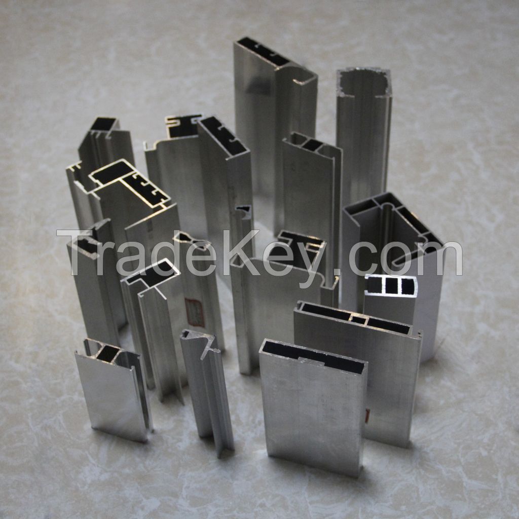 Aluminum extruded profile for door and window