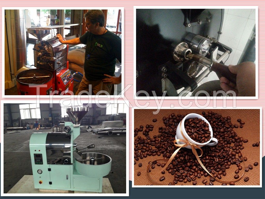 most popular easy operated HRHP-6 coffee bean roasting machin for sale
