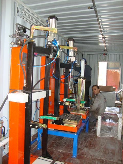 Containerized filling plant