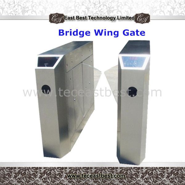 Flap Barrier Fingerprint Entrance