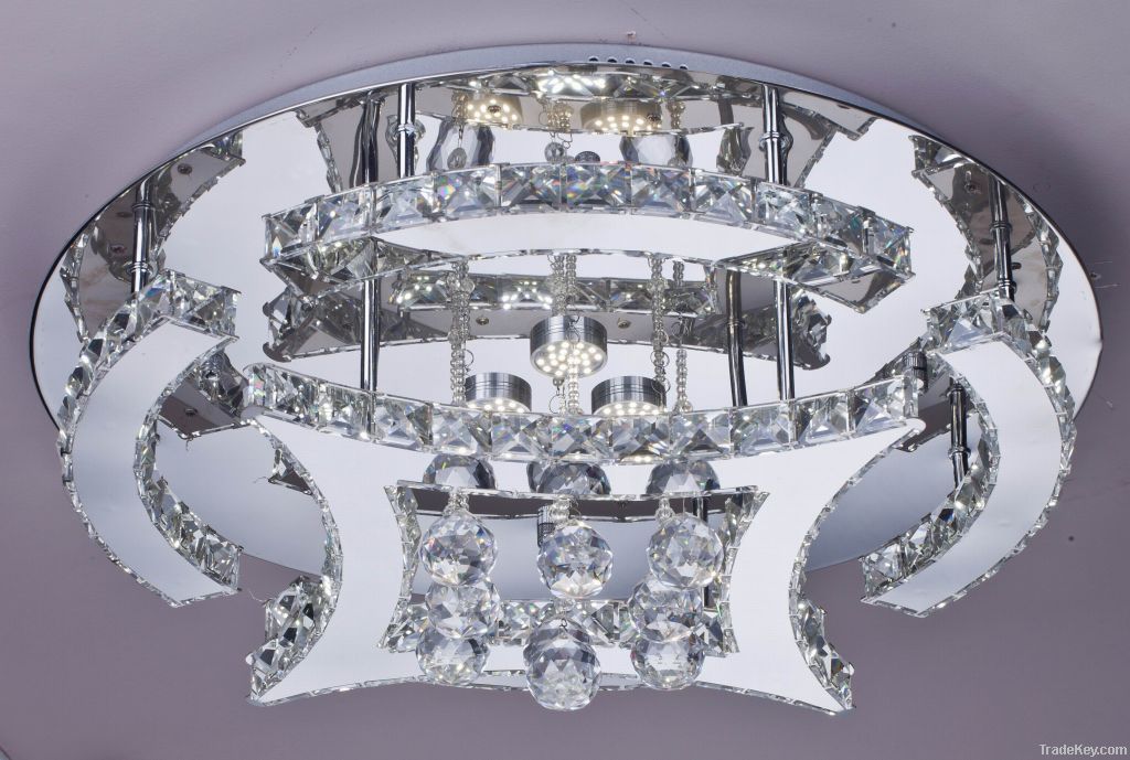 Crystal ceiling lamp
