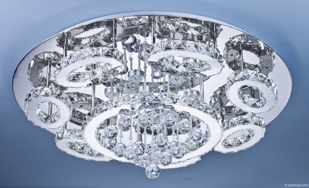 Crystal ceiling lamp