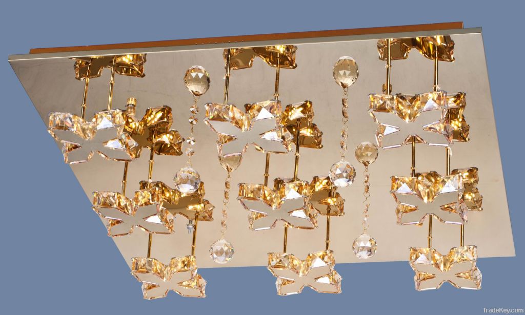 Crystal ceiling lamp