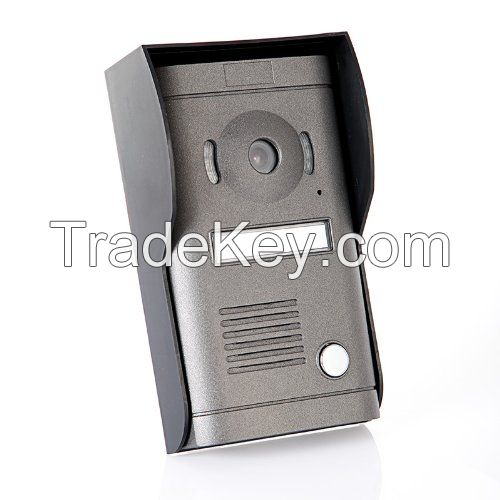 Factory Supply 7 Inch wired peep hole video door bell