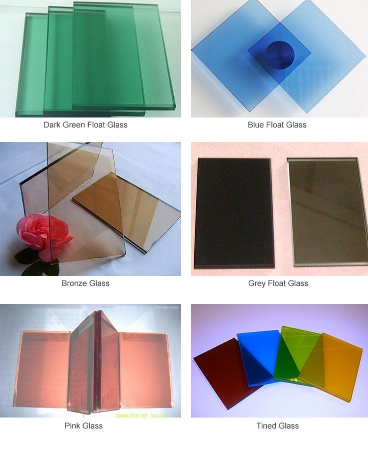 4-12mm tinted float glass