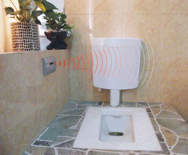toilet flusher Wireless automatic