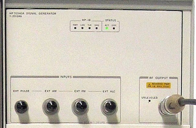 Agilent 70340A Signal Generator - 1 GHz to 20 GHz