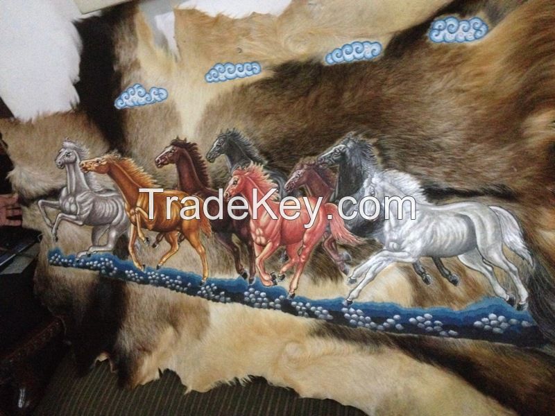 Goat Skin Hand Painting