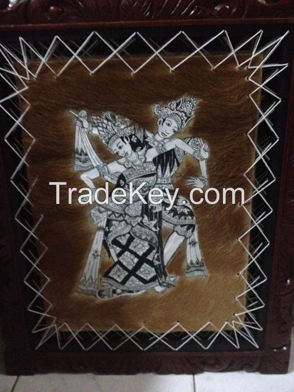 Goat Skin Hand Painting