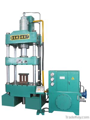 Press machine for friction material