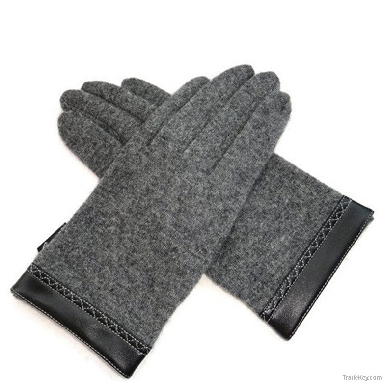 Men's Dark Heather Grey Glove With Pimp