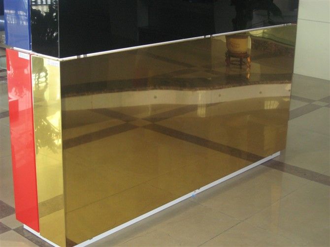 Mirror Aluminium Composite Panel used for ceiling material