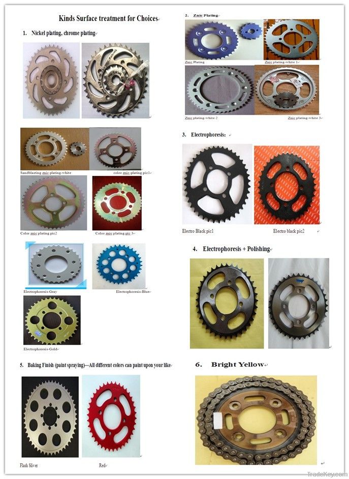TITAN 150 Motorcycle Chain And Sprocket Sets