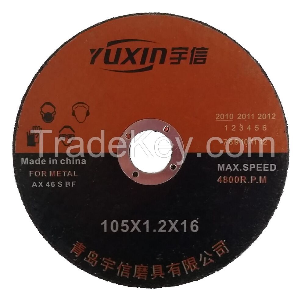 resin cutting disc for metal
