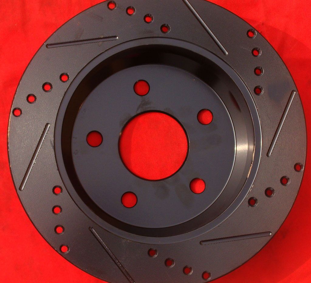 52098666 brake disc with drilled and slotted for Jeep