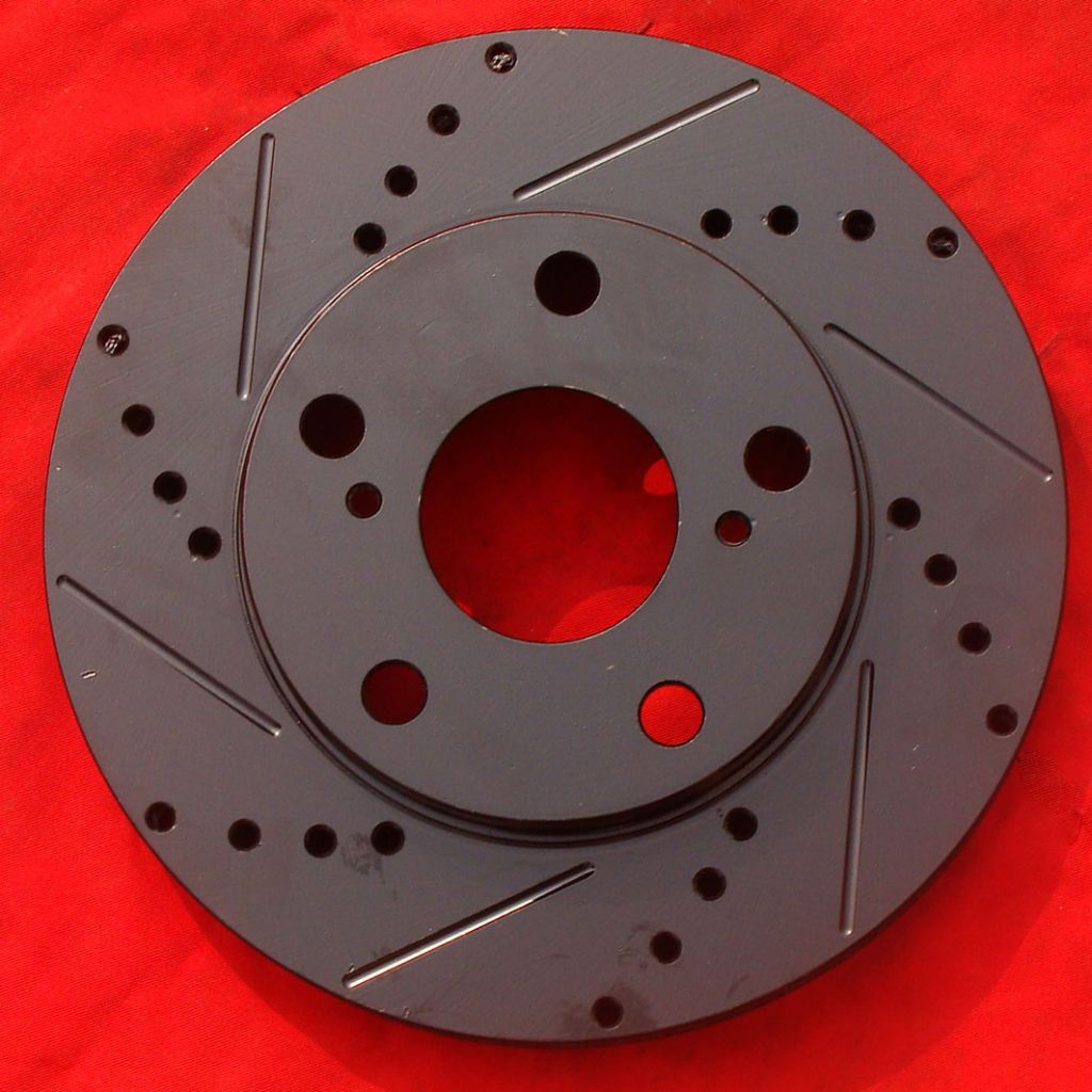 High qulaity  brake disc with drilled and slotted for Toyota Camry /OE 43512-06010