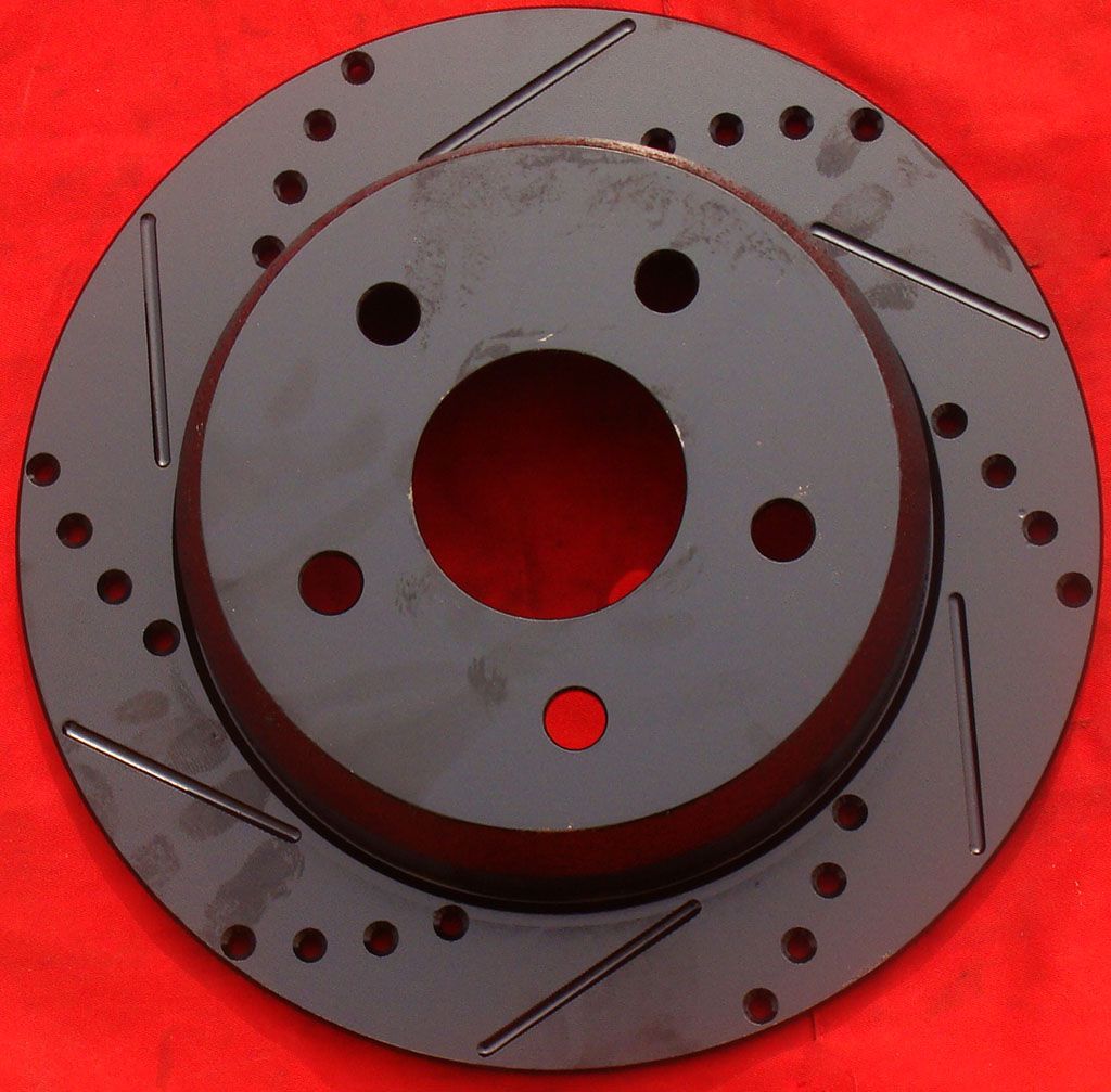 52098666 brake disc with drilled and slotted for Jeep