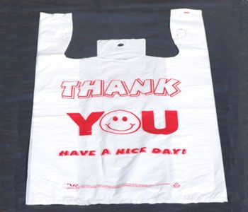 T-shirt bag On roll