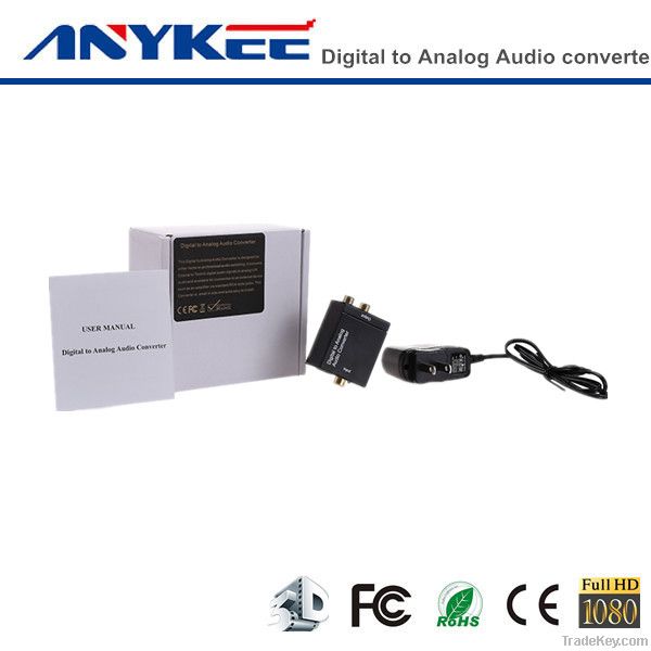 Good quality 3D HD HDCP1.3 CEC digital to analog converter