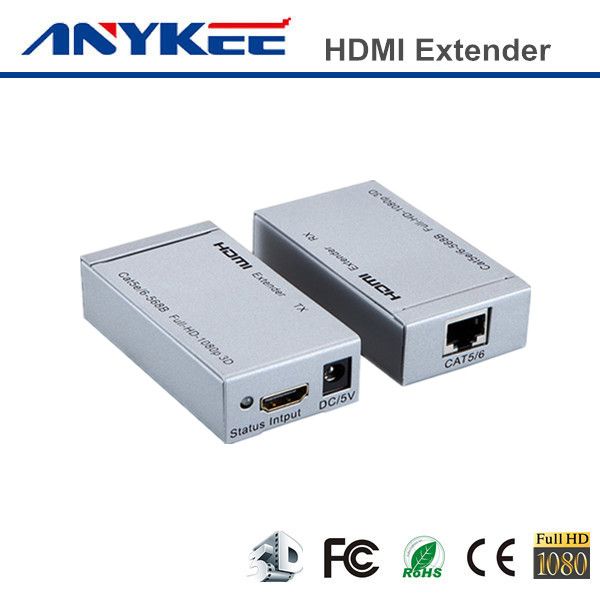 Good quality 3D HD HDCP1.3 CEC 1080 HDMI extender