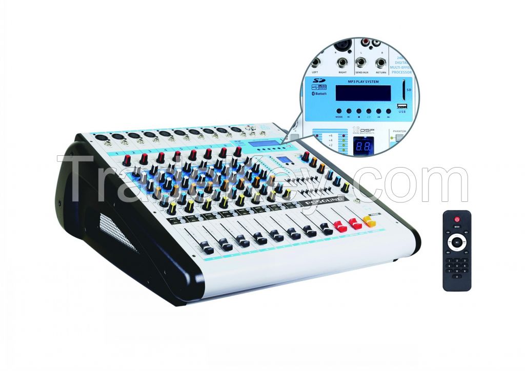 PM-908 power mixer 8 Channel/ 12 channel/ 16 Channel