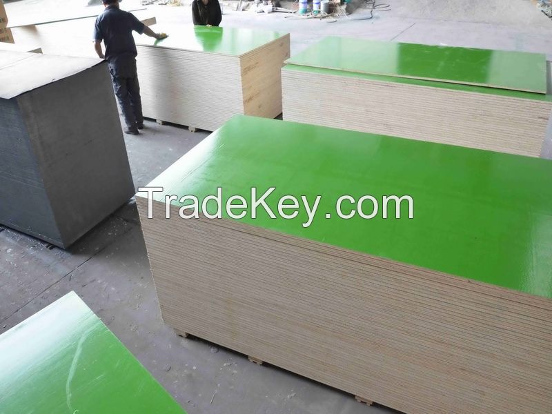 PP Plastic /brown /black film faced plywood for formwork,construction ,marine plywood