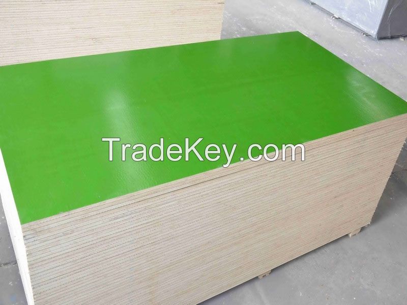 PP Plastic /brown /black film faced plywood for formwork,construction ,marine plywood