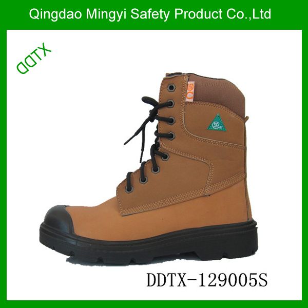 Hot Sale Nubuck Leather Fashioning Steel Toe CSA Safety Shoes &amp; High Boots