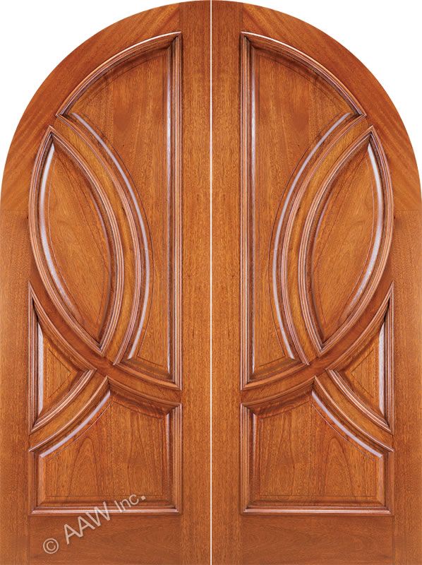 commercial double wood doors