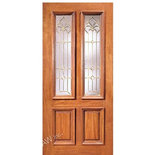 Glass insert solid wood door, manufacturer price