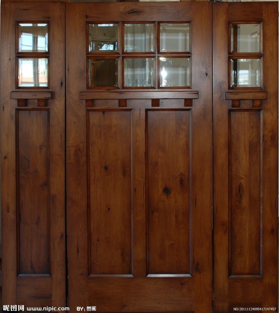 solid wood door with low price 