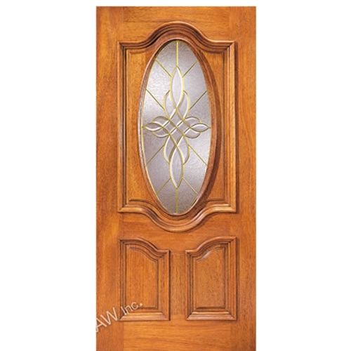 Glass insert solid wood door, manufacturer price