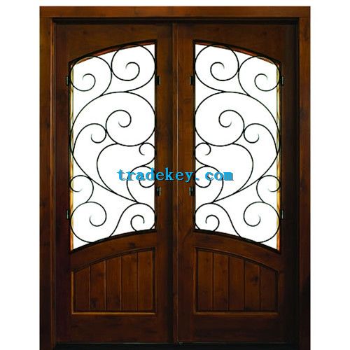 wooden french doors