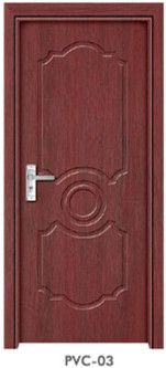 Mdf Wooden Swing PVC Door