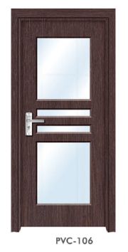 Glass Interior PVC Door (Top Quality, Quickly Lead Time.Reasonable Price)