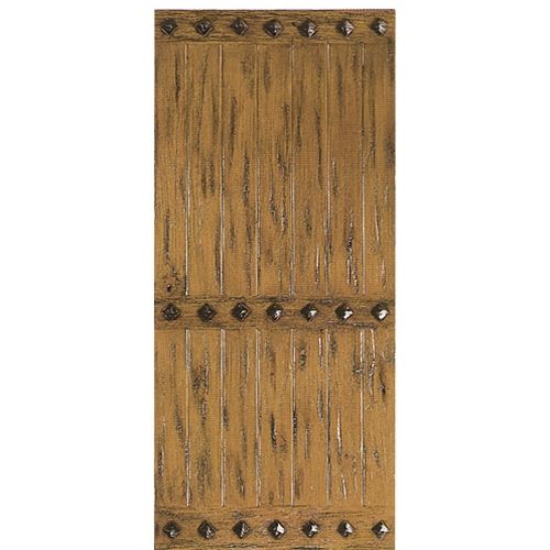  rustic wooden doors with decorative pattern