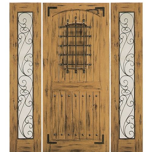 high quality french wood door with any kind of material