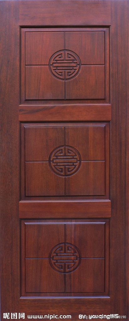beautiful wood door in China