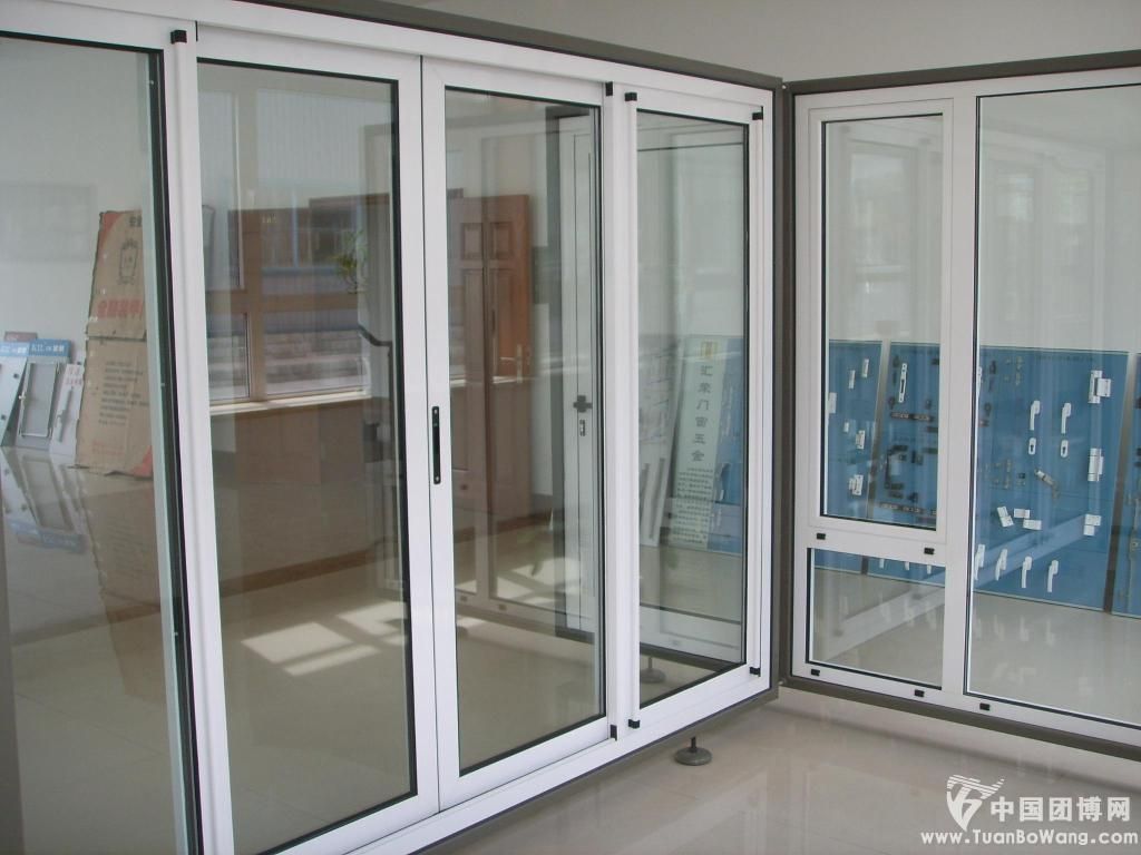 Aluminium profile make glass folding doors and windows insect screen