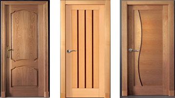 High quality Interior Veneer Wooden doors for rooms
