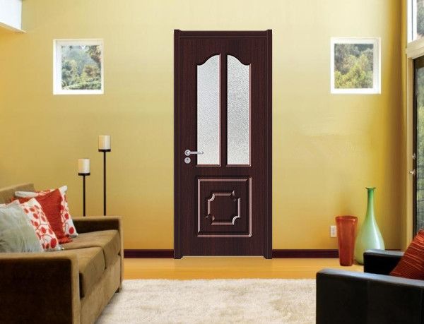 mdf bathroom wooden PVC plastic interior door profile